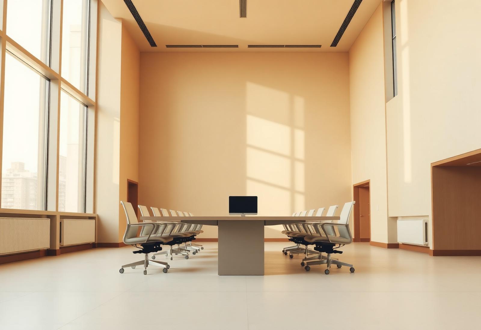 Institutional U.S. workspace